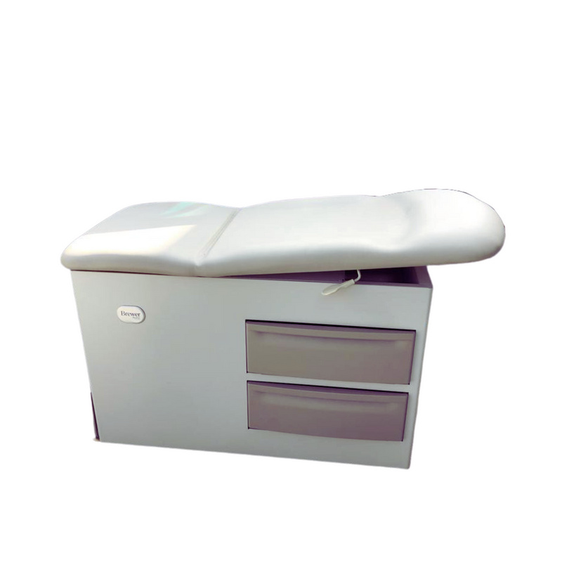 Brewer Access Basic Medical Exam Table - Fully Refurbished w/New Upholstery and 4 Drawers
