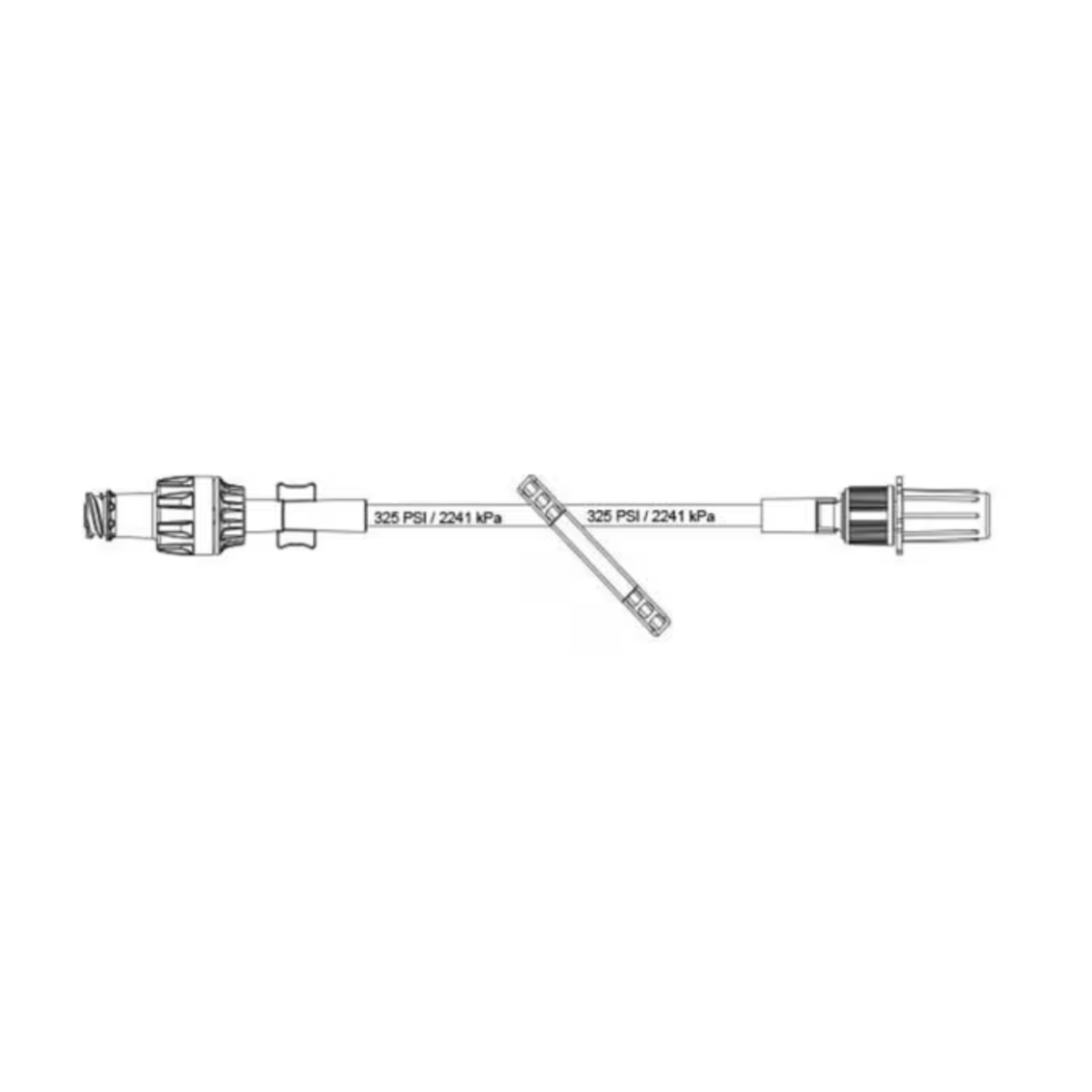 Baxter Healthcare OneLink IV Catheter Extension Set 19.3cm / IV Exten