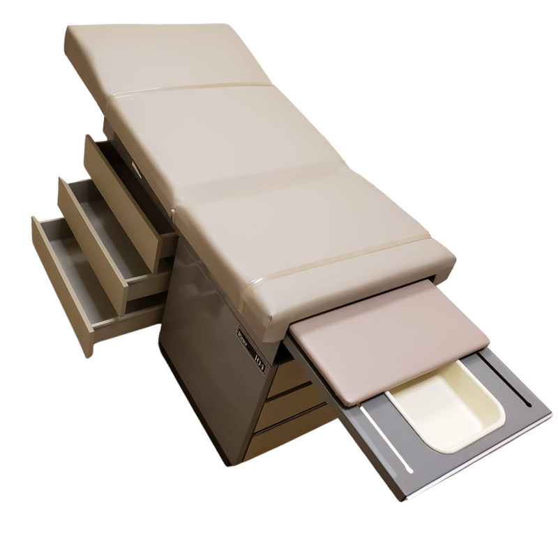 Midmark 104 Manual Examination Table Fully Refurbished w/  New Upholstery