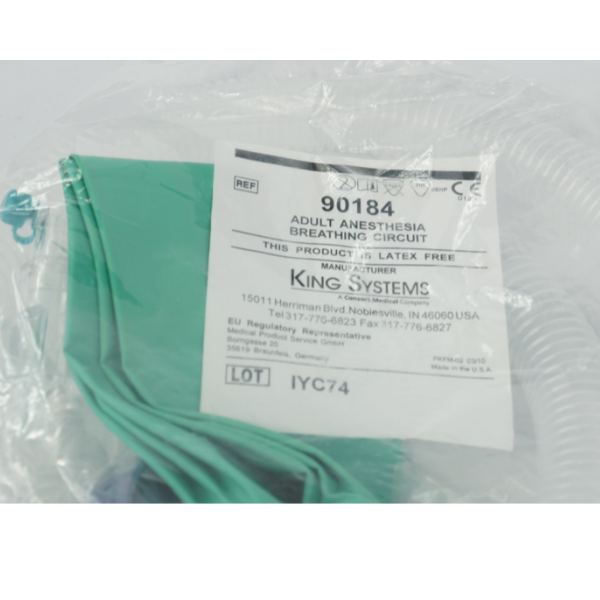 King Systems 90184 Anesthesia Breathing Circuit for Adult