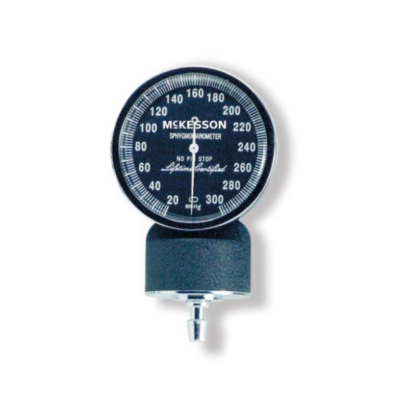 Blood Pressure Gauge McKesson Brand For use with Deluxe Aneroid Sphygmomanometers