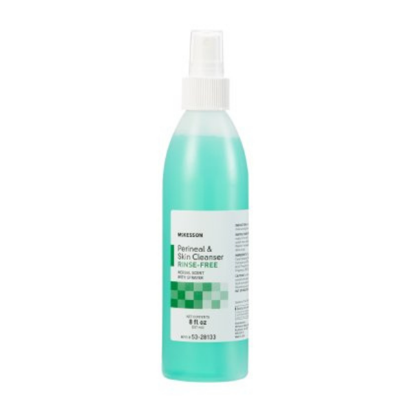 McKesson Rinse-Free Perineal Wash Skin Cleanser 8 oz. Bottle w/ Pump