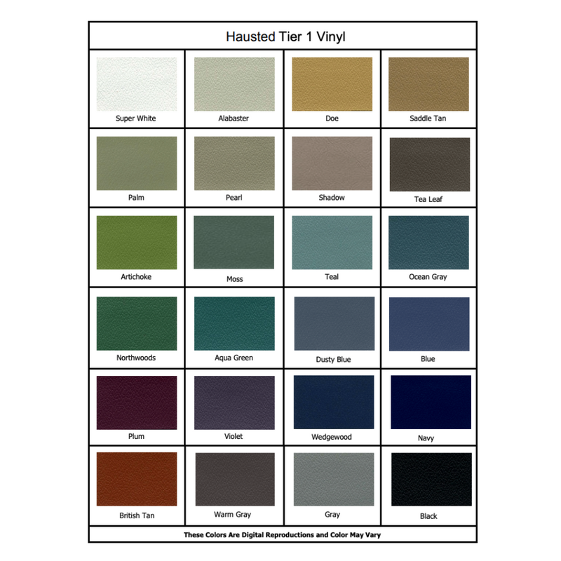 Hausted Upholstery colors for medical tables 