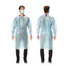 Cypress HGD-002 Protective Procedure Gown Large Blue NonSterile AAMI Level 1. 10/Bag