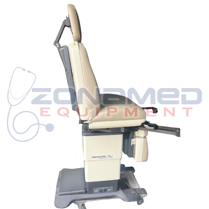 Midmark 75L Programmable Procedure Table Foot Control Refurbished w/New Upholstery
