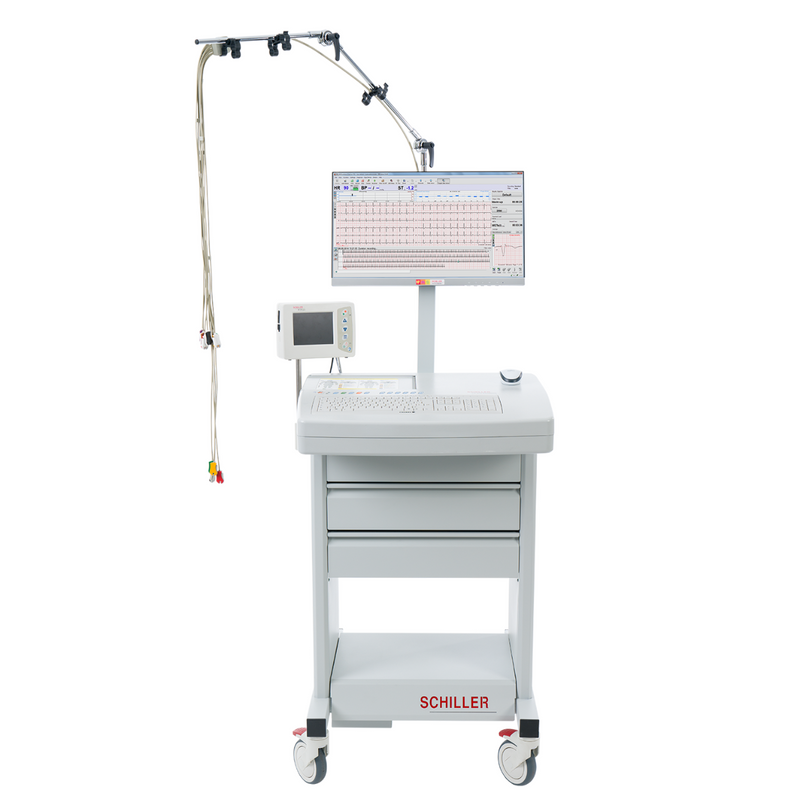 Schiller Cardiovit CS-200 Excellence Stress Test W/INTERPRETATION