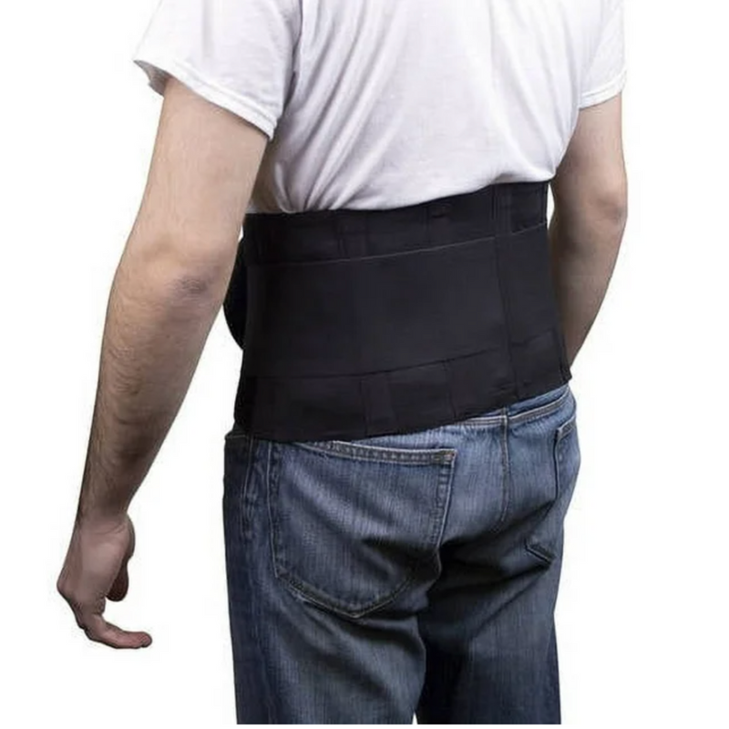 Roscoe Medical Back Brace Lumbar Support Belt, ALL SIZES S, M, L, XL, 2XL