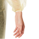McKesson Isolation Gowns Yellow One Size Elastic Wrist 50/Bx Open Box