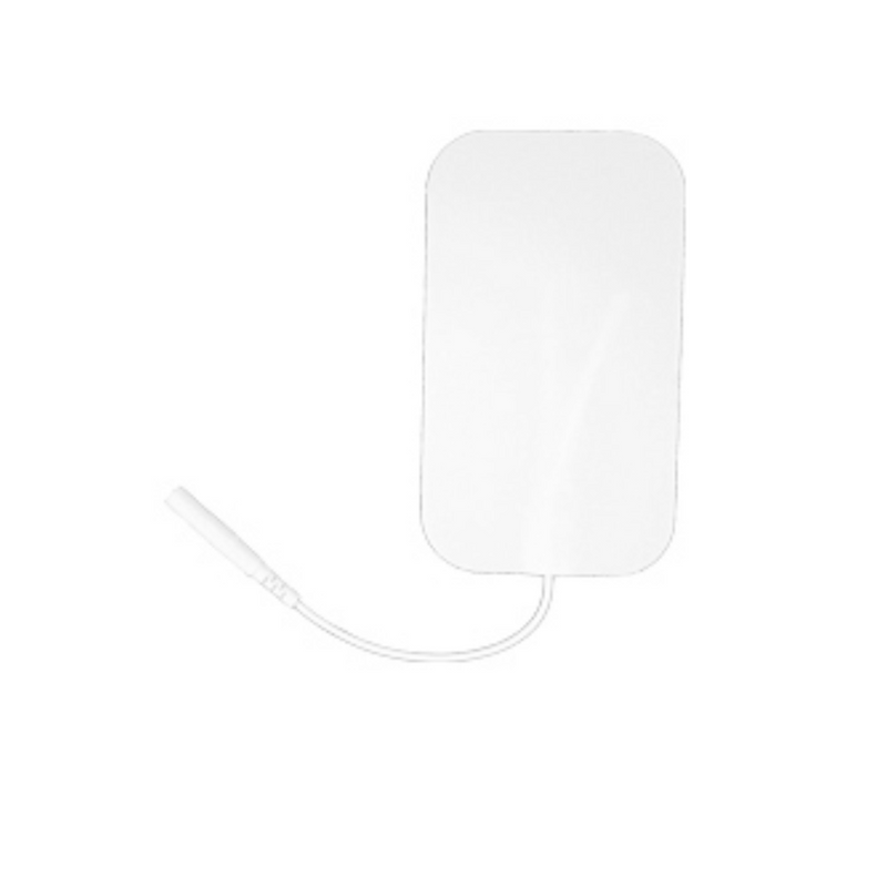 Roscoe Medical Self-Adhesive Electrodes, White Foam with Tyco Gel in Foil Pouch Multiple Sizes