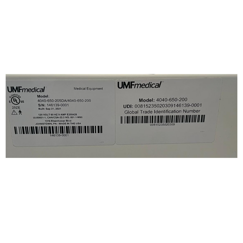 UMF 4040 Power Hi-Lo, Power Back Exam Table with OneTouch Patient Positioning