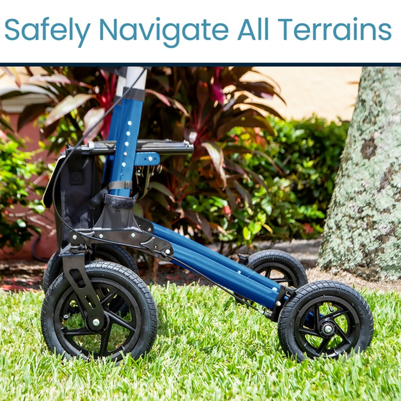All Terrain Rollator Walker Sunstride for Any Surface