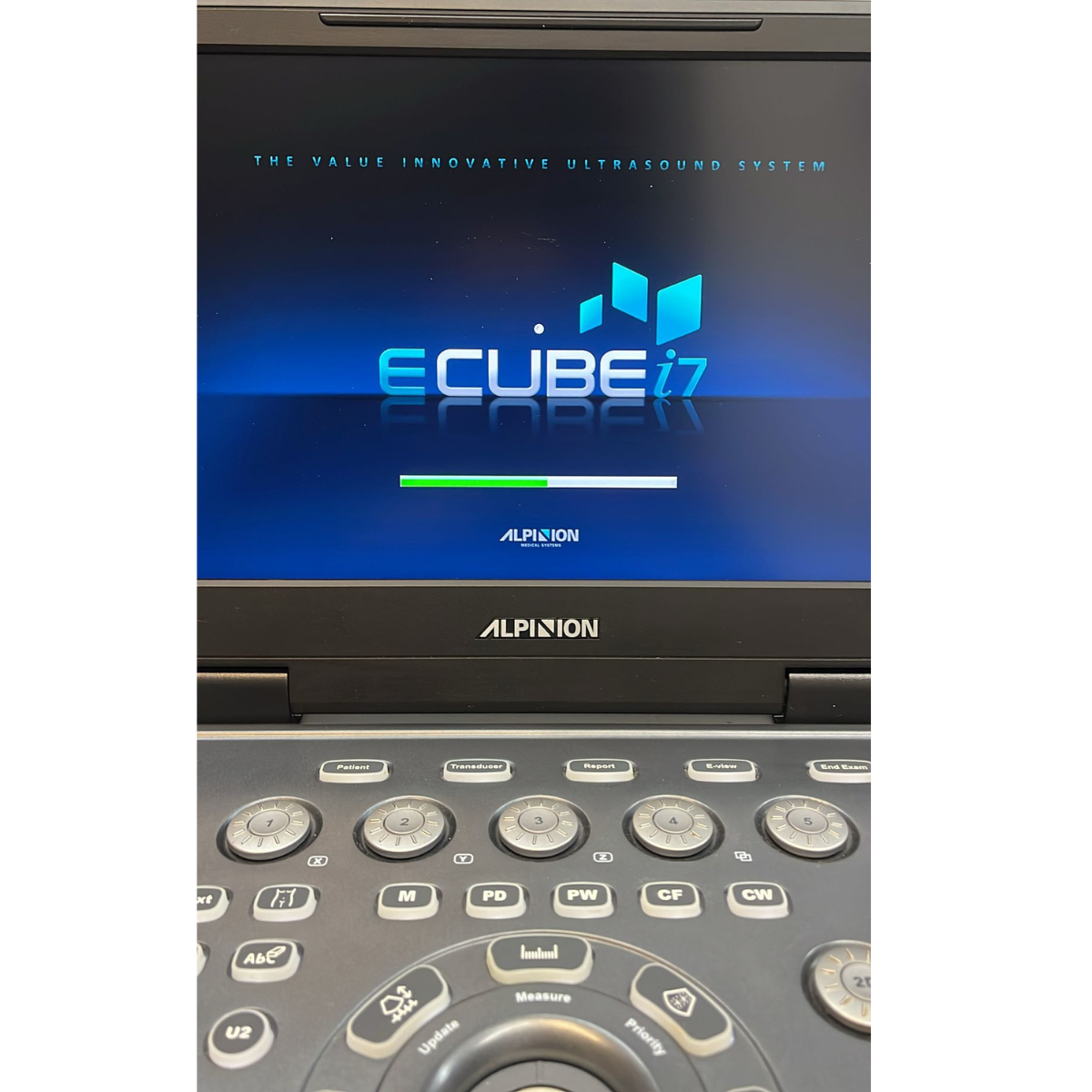 Alpinion ECube i7 Ultrasound Fully Serviced, All Application Open, 3 P