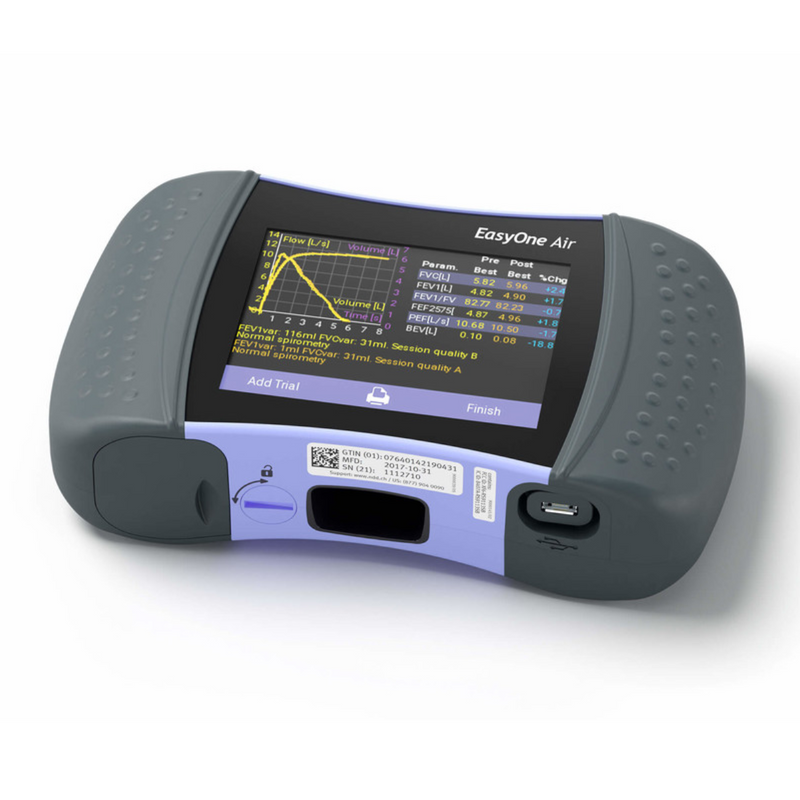 NDD EasyOne Air Spirometer Portable & PC w/WIFI and EMR Connection