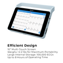 Edan iSE Series ECG Machine - Portable EKG Touchscreen 12-Lead EKG / WIFI / Bluetooth / 4G