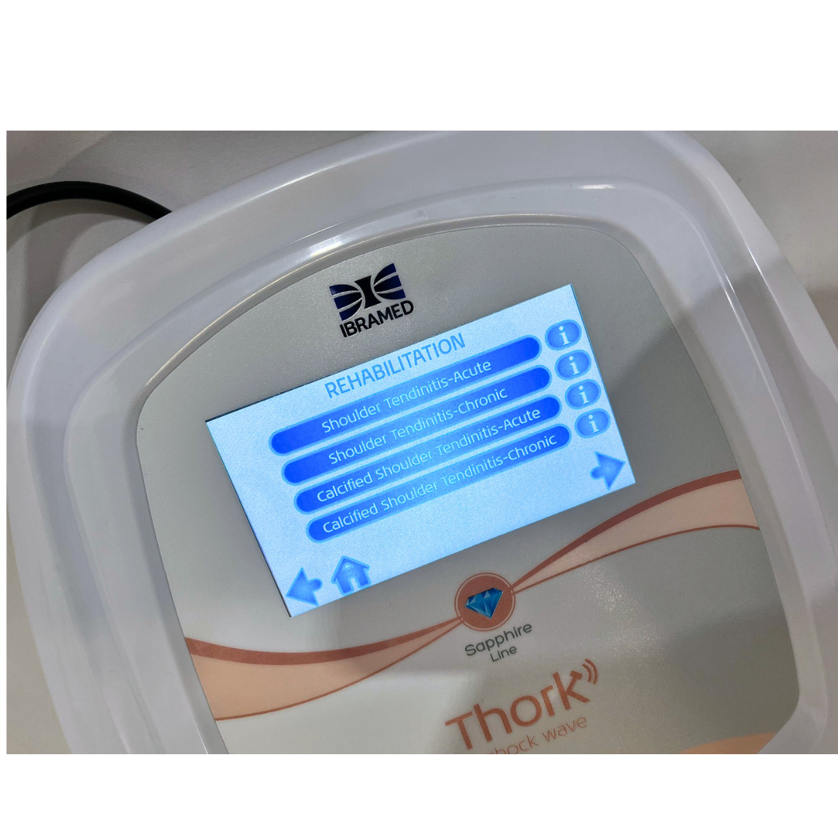Ibramed Thork Shockwave Therapy Equipment w/Radial Applicator w/+30 Pr