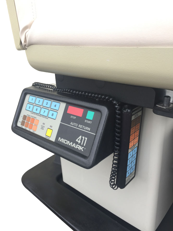 Midmark 411 Power Procedure Chair Fully Refurbished w/New Upholstery (Color of your choice)