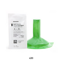 McKesson 6002 Light Handle Covers Flexible Green 20/bx