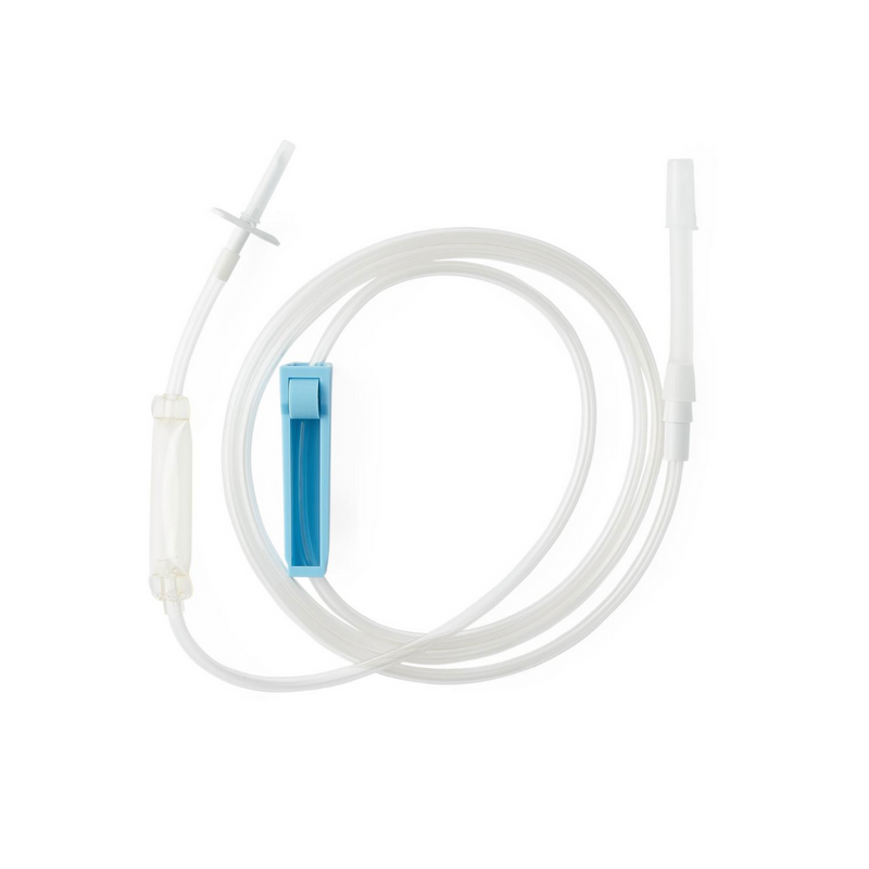 Medline Cystoscopy Cysto / TUR 90" Irrigation Sets with Cylindrical Drip Chamber , Y-Type, 0.28" (7.1 mm) I. D. Tubing, 90" - EA