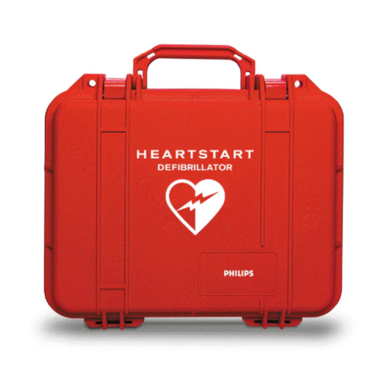 Philips HeartStart OnSite, Home, HS1, FRx AED Plastic Waterproof Shell Carry Case