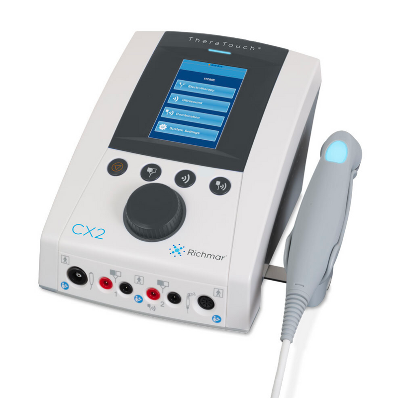 Richmar CX2 Combination Electrotherapy Unit -  two-channel combination therapy system