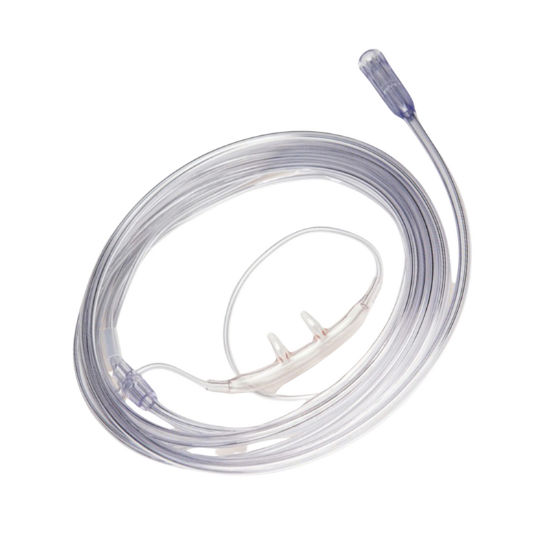 Salter Labs 1600 (Original) Nasal Cannula with 7 Foot Oxygen Supply Tubing (2-Pack)