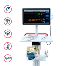 Schiller DS-20 Diagnostic Station 3-Lead ECG, Resp, SPO2, NIBP, TEMP Masimo