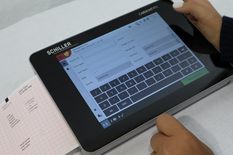 Schiller FT-1 Touch-Screen Tablet Format ECG / EKG - Fully Refurbished W/ TRAINING
