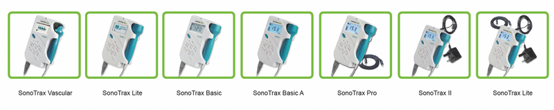 SonoTrax II Vascular Doppler  Monitor with 4 / 5 / 8  MHz Probe