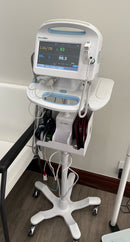 Welch Allyn Connex 6000 Vital Signs Monitor NIBP, SpO2, and Temperature w/ Cart Touchscreen