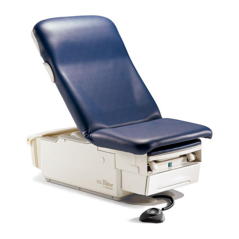 Midmark 223 Power Procedure Chair (Hi-Low) - Fully Refurbished w/New Upholstery