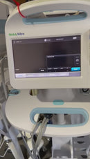 Welch Allyn Connex 6000 Vital Signs Monitor NIBP, SpO2, and Temperature w/ Cart Touchscreen