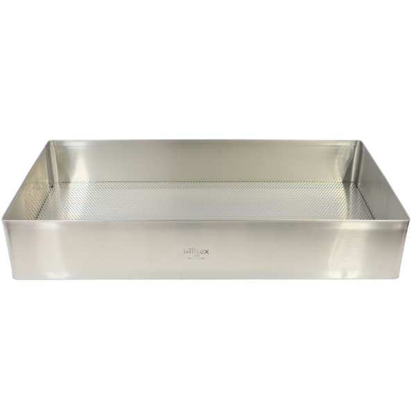 Instrument Sterilization Tray 3-1/2 X 10-1/2 X 20 Inch Miltex 3-502 - w/ Handles