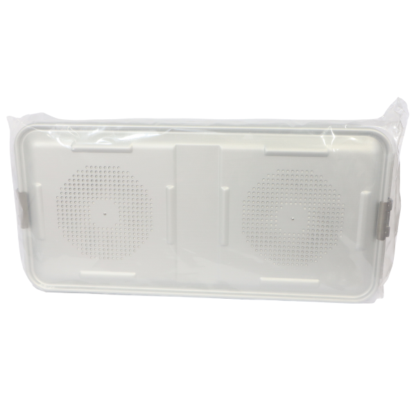Integra Sterilization Container 1/1 Size  23.75"x11.75"x5.75" - Perforated Bottom
