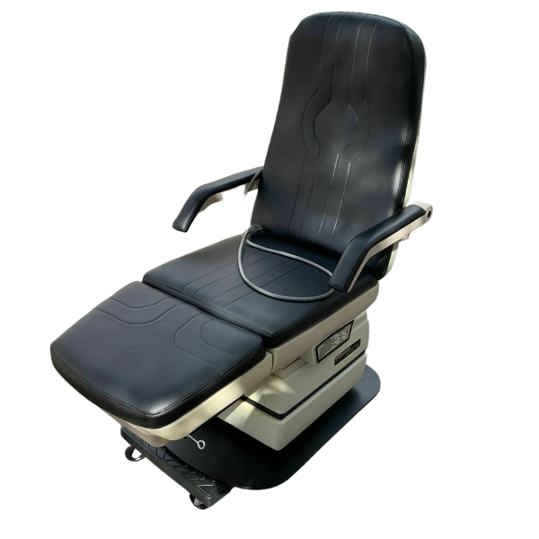 Midmark 417 Podiatry Chair Refurbished Black Upholstery