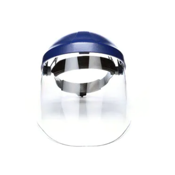 3M Ratchet Headgear Face Shield H8A w/ Clear Propionate Face shield W96 4 Units