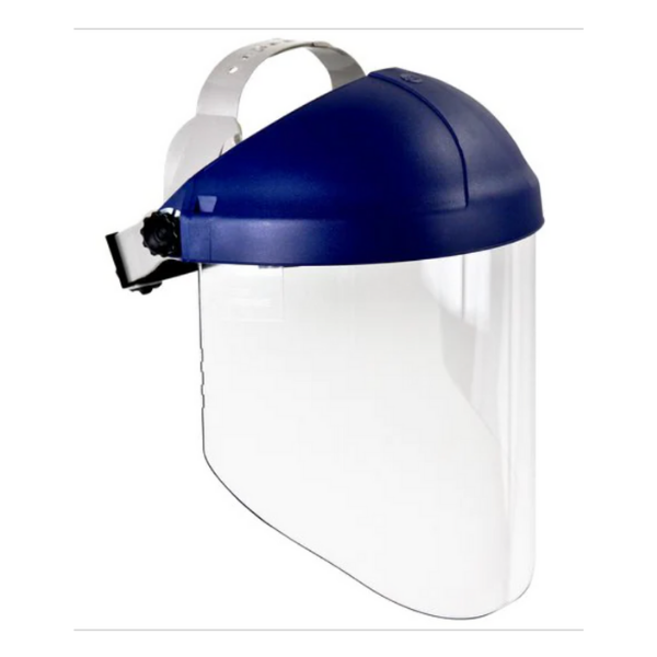 3M Ratchet Headgear Face Shield H8A w/ Clear Propionate Face shield W96 4 Units