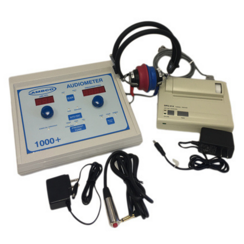 AMBCO 1000+P Audiometer with Printer OtoScreen Pure Tone Automatic - BRAND NEW