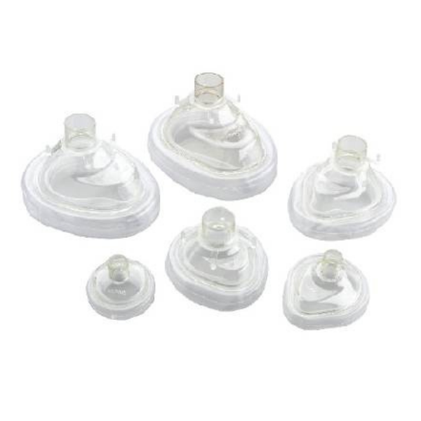 Ambu Neonatal Anesthesia Mask Elongated Style Without Hook Ring | Single Unit