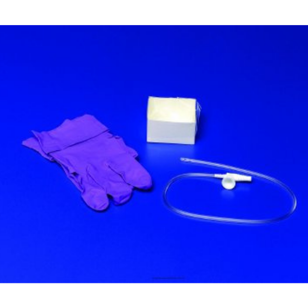 Argyle Graduated Suction Catheter Kit  w/ Chimney Valve 14 Fr. Sterile 50/cs