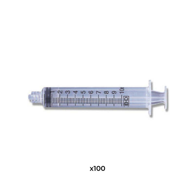 BD Luer-Lok 10 mL General Purpose Syringe 100/Bx