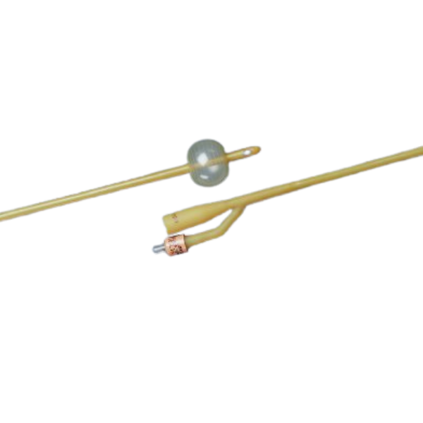 Bardex Lubricath Foley Catheter  2-Way Standard Tip 5 cc Balloon 18 Fr. 12/Box