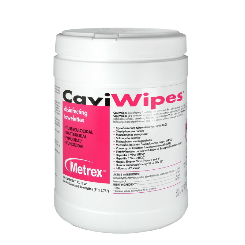 Medical Cleaning Wipes brand Cavi Wipes 