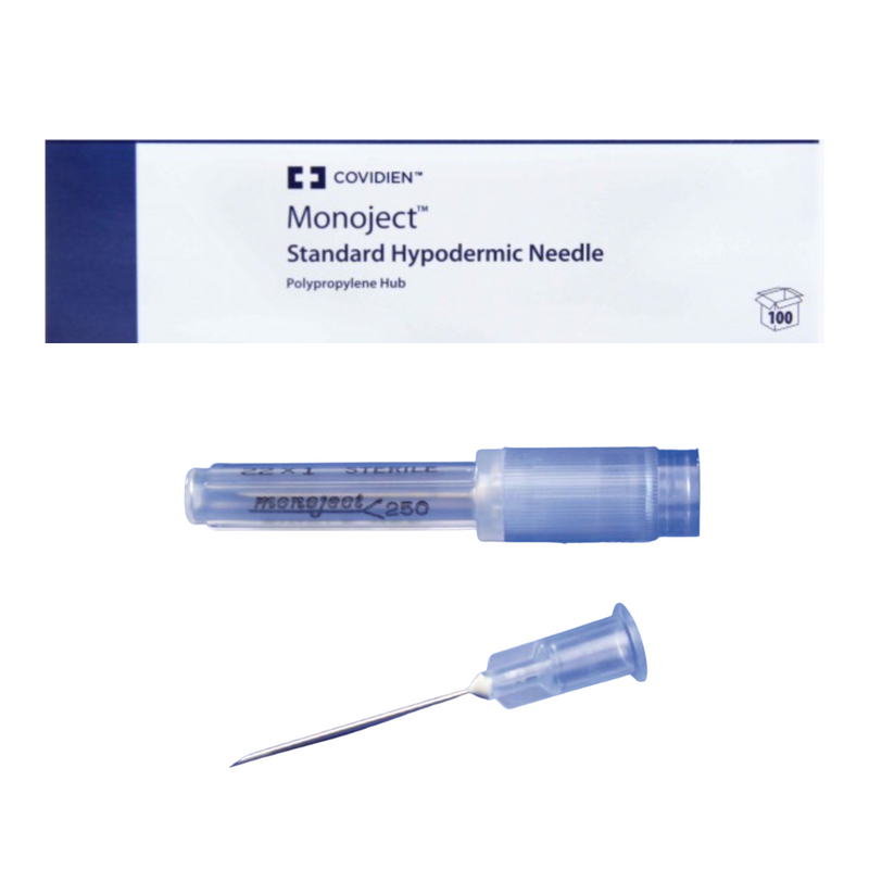 Covidien Monoject Hypodermic Needle w/o Safety 22Gx1-1/2" 100/Bx