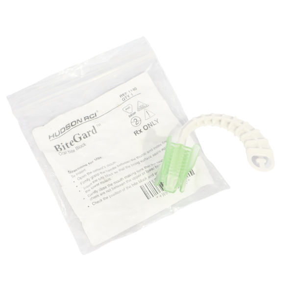 1140 Hudson RCI - Teleflex Bite-Gard Oral Bite Block, 50/CS