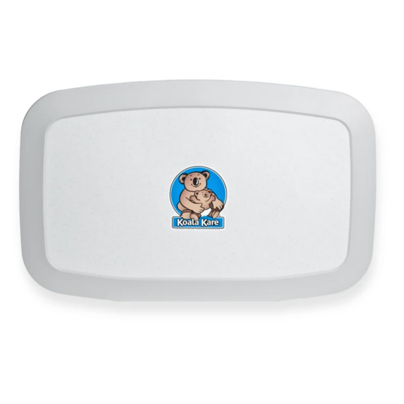 KOALA KARE KB200-05 Baby Changing Station WHITE GRANITE Wall Mounted Horizontal