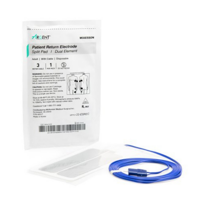 McKesson Argent™ Patient Return Electrode - Adult - 50/Bx