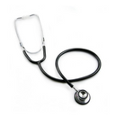 McKesson Classic Dual-Head Scope Stethoscope Black 1-Tube 22 Inch -Free Ship