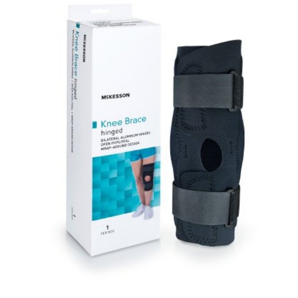 McKesson Hinged Knee Brace 15-1/2 to 18 In Circumference Small