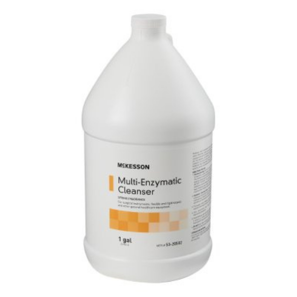 McKesson Multi-Enzymatic Cleanser Spring Fragance for Surgical Instruments 1 GAL