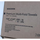 McKesson Premium Multi-Fold Towels 16 Packs (250 ea)